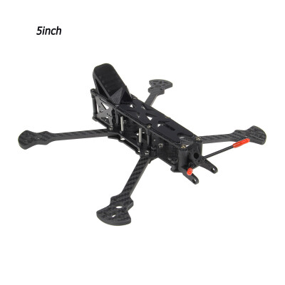 

Siaonvr HGLRC 5 Inch 5mm 3K Carbon Fiber Frame Kit For RC Drone FPV Racing