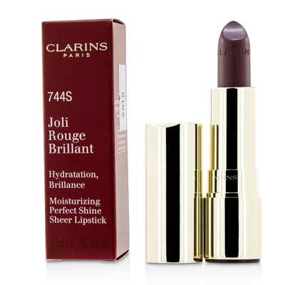 

CLARINS - Joli Rouge Brillant Moisturizing Perfect Shine Sheer Lipstick - 744S Plum 35g01oz