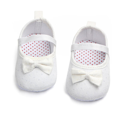 

Summer Autumn Spring Bow Canvas Cotton Baby Girl Shoes First Walkers Comfort Baby Girl Shoes