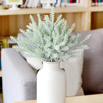 

1pcs Künstliche Blume Single Geweihblatt Hochzeit Pflanze Haus Dekoration