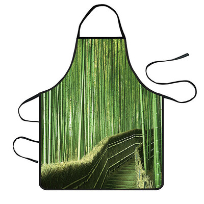 

Toponeto Home Women Waterproof Cute Cartoon Kitchen Restaurant Cooking Bib Apron Aprons
