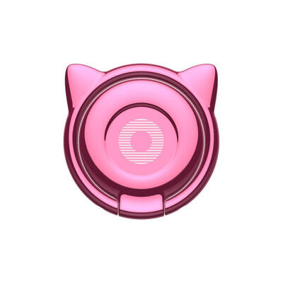 

BASEUS Cartoon Cute Cat Ear Style Ring Stand For Mobile Phone Super Slim Zinc Alloy Magnetic Rotary Finger Ring Holder