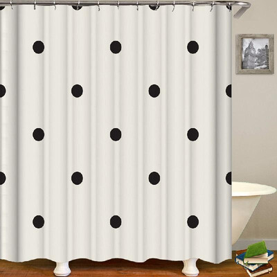 

Shower Curtain Fresh Style Blackout Curtains Waterproof Mildew-proof Bathroom Curtain 71"x71"
