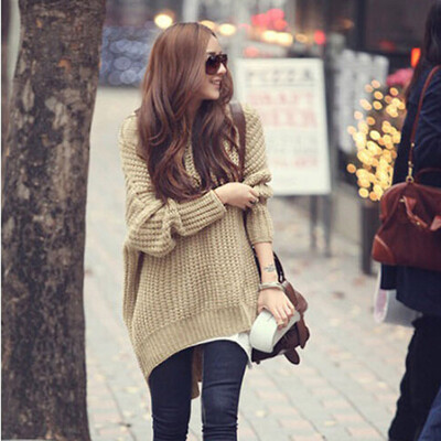 

Toponeto Womens Casual Long Sleeve Knitwear Jumper Cardigan Coat Sweater Pullover