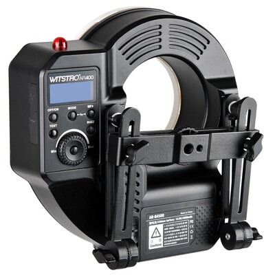 

Godox Witstro AR400 400W Li-ion Battery Ring Flash Speedlite LED Video Light for Canon Nikon DSLR Cameras