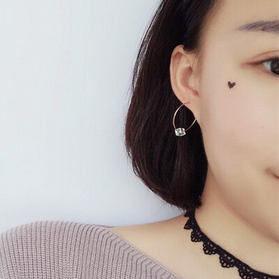 

New Large Triangle Pendant Earring Exaggerated Geometric Statement Earrings for Women Gold Silver Fashion Jewelry Birthday Gift