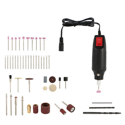 

60Pcs Rotary Multi Tool Hobby Precision Drill Mini Engraver Accessories