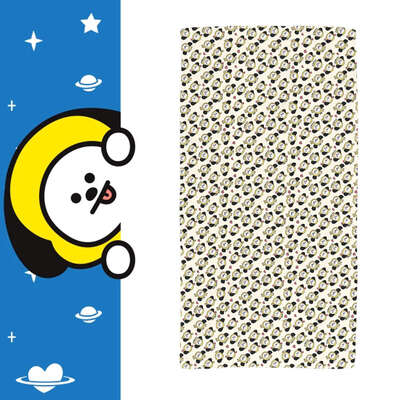 

Christ For Givek Kpop BTS Towel Tapestry Single Side Cartoon Portrait Household Products for Family&Friend 137 x 295 inch