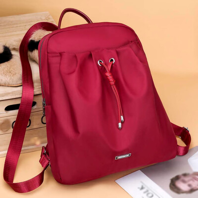 

Tailored Womens Fashion Backpack Waterproof Nylon Bag Anti-Theft Shoulder Bag Leisure