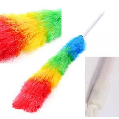 

Lightweight&Durable Antistatic Feather Duster Plastic Tweezers Telescopic Handle Cleaning Product Tool