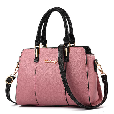 

Middle-aged women tide atmosphere ladies handbag simple Joker shoulder slung texture mother bag