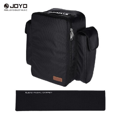 

JOYO PC-1 Portable Soft Guitar Effect Pedal Board Carpet Pedalboard with Backpack Carrying Bag