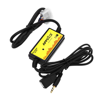 

Car Audio Interface USB SD Adapter 12P Connect Digital CD Changer for Toyota