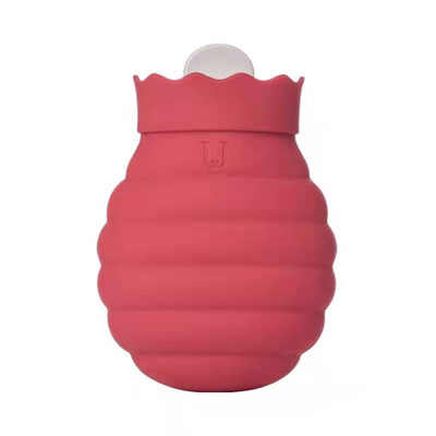

ordan&Judy 313ml hot water bag leakproof Winter Silicone Hand warmer Smart home knit cover warm bag from millet youpin