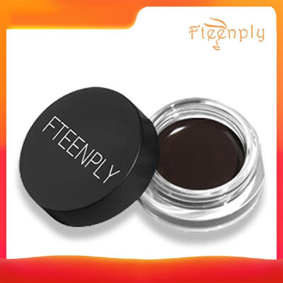 

FTEENPLY Eyebrow Dye Gel Quick-Drying Waterproof Sweat-Proof Eyebrow Cream Cosmetic with Brush