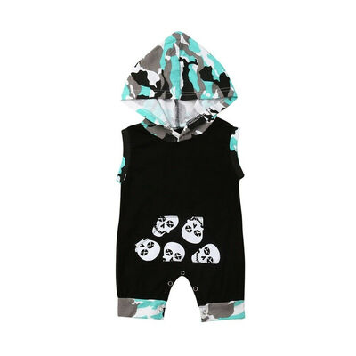 

SUNSIOM Newborn Infant Baby Boy Girl Bodysuit Hooded Romper Jumpsuit Playsuit Clothes