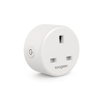 

Koogeek Wi-Fi Enabled Smart Plug Compatible with Alexa&Google Assistant Remote Control from Anywhere Voice Control Timer Energ