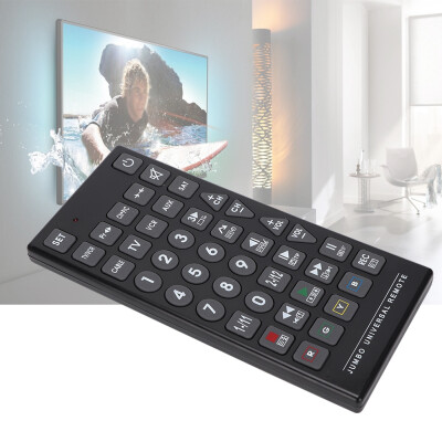 

Greensen 8-in-1 Universal Replacement Smart TVDVDVCRAudio Remote Control with Large Buttons