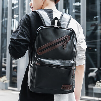 

Backpack Mens Fashion Korean Edition Leisure Travel Computer Backpack for Young Middle School Students