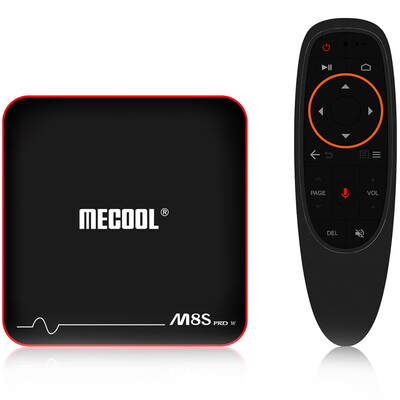 

MECOOL M8S PRO W Android TV OS TV Box with Voice Remote Control Amlogic S905W Android 71 1GB RAM 8GB ROM 24G WiFi 100Mbps Supp