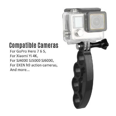 

Handheld Knuckle Finger Grip Mount for GoPro Hero 7 6 5 for Xiaomi Yi 4K SJ4000 SJ5000 SJ6000 for EKEN H9 Action Camera Selfie Acc