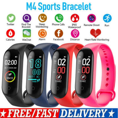 

Blood Pressure Heart Rate Monitor Smart Watch Sports Bracelet Fitness Tracker UK