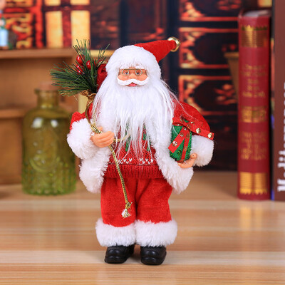 

Toponeto Christmas Santa Claus Doll Toy Christmas Tree Ornaments Decoration