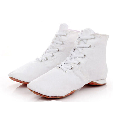 

Rose Canvas Jazz Shoes Ballet Dance Fitness Breathable Womens Dance Shoes Slippers