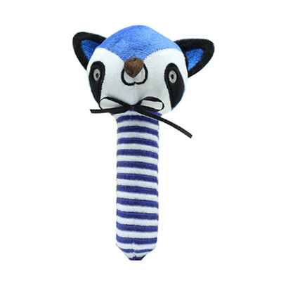 

Gobestart Animals Hand Bells Musical Baby Soft Toys Developmental Rattle Bed Kids