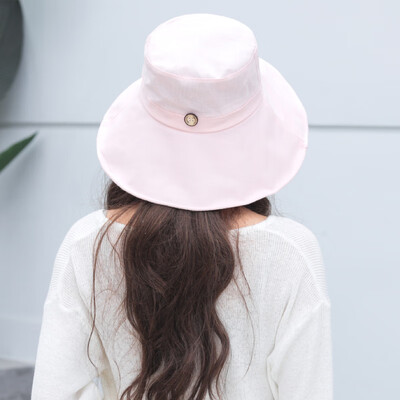 

Fishermans Hat Womens Summer Korean Joker Sun Hat Sun Sun Hat Outdoor Travel Fashion Face Covering Cloth Hat