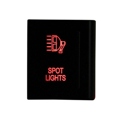 

Push Switch 12V Red Dual Led Light On-Off Push Button Switch Fog LightsDriving LightsRear LightsSpot LightLed Light Bar for VW