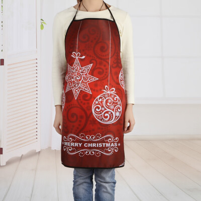 

Tailored Christmas Decoration Waterproof Apron Christmas Dinner Party Apron