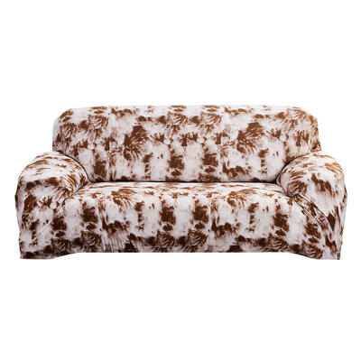 

Graffiti All-inclusive Couch Stretch Sofa Full Cover Thin Slipcover Coffee