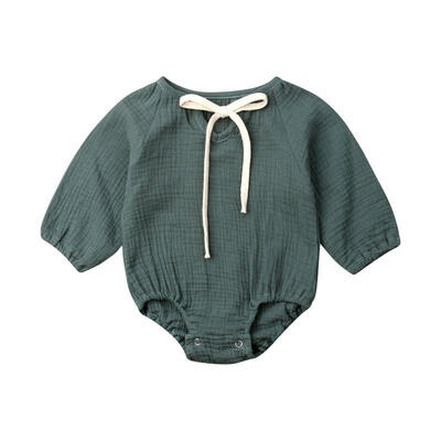 

Newborn Baby Girl Boy Outfit Clothes Long Sleeve Romper Bodysuit Jumpsuit 0-2Y