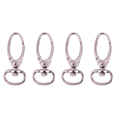 

4pcs Retro Style Antique Silver Finish Luggage Bag Buckle Lobster Clasps