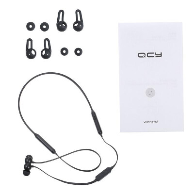 

QCY L1 Magnetic Bluetooth Headphones Wireless Earphones Sports IPX4 Headphone Neckband Headset with MicWhite