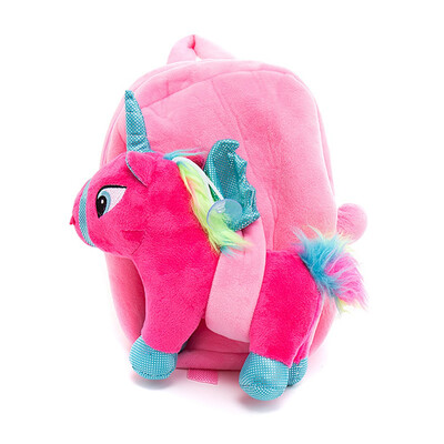 

Cute Unicorn Backpack Detachable Unicorn Doll Plush Rucksack Daypack Book Bag School Bag