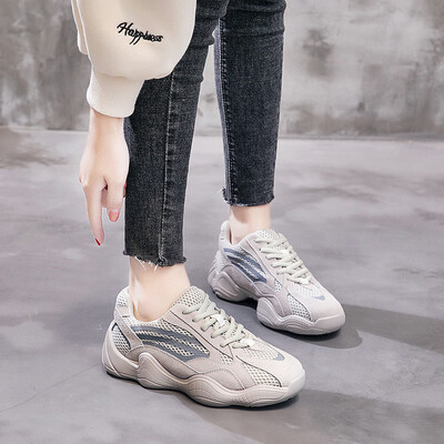 

Ins super fire sports shoes spring new net red Harajuku wild Korean ulzzang casual shoes old sh