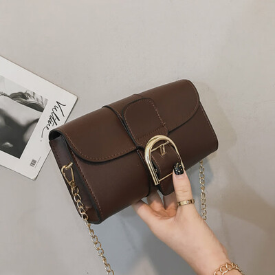 

Tailored Womens Fashion Leather Solid Color Versatile Shoulder Bag Messenger Bag