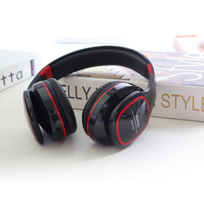 

KDK-56 Wireless Bluetooth 41 Stereo Earphone WTF Card Slot AUX Interface