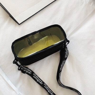 

Tailored Fashion Lady Street Transparent Jelly Versatile Shoulder Bag Messenger Bag