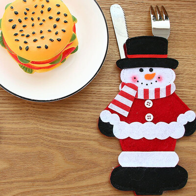 

〖Follure〗New Christmas Carriage Christmas Table Decorative Christmas TablewareAccessorieB