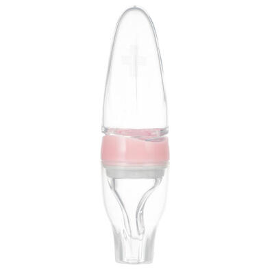 

Baby Nipple Shape Water Medicine Feeder Silicone Pacifier Bottle with Scale