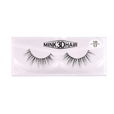 

1 Pair 3D Eyelashes Natural False Eyelashes Handmade Fake Eye Lashes Extension for Beauty Makeup Tool