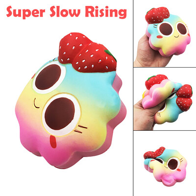 

Gotoamei Cartoon Strawberry Cake Super Slow Rising Cream Scented Decompression Toy