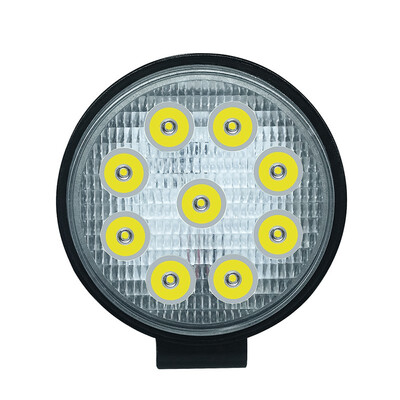 

1pcs Car work light 12v 27W 42W super bright roof light 6000k white lighting spotlight auto inspection light motorcycle headlights