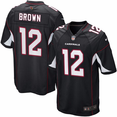 

Nike NFL Mens Arizona Cardinals Larry Fitzgerald Black Vapor Untouchable Color Rush Limited Player Jersey