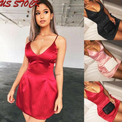 

US Sexy-Women-Sleeveless-Bandage-Bodycon-Evening-Party-Cocktail-Club-Mini-Dress