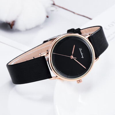 

RM Trend Simple Without Digital Monochrome Plane Dial Belt Quartz Womens Watch