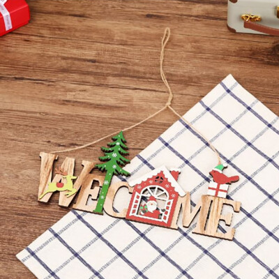 

Tailored Christmas Old Man Wooden English Listing Creative Instructions Listing Decor